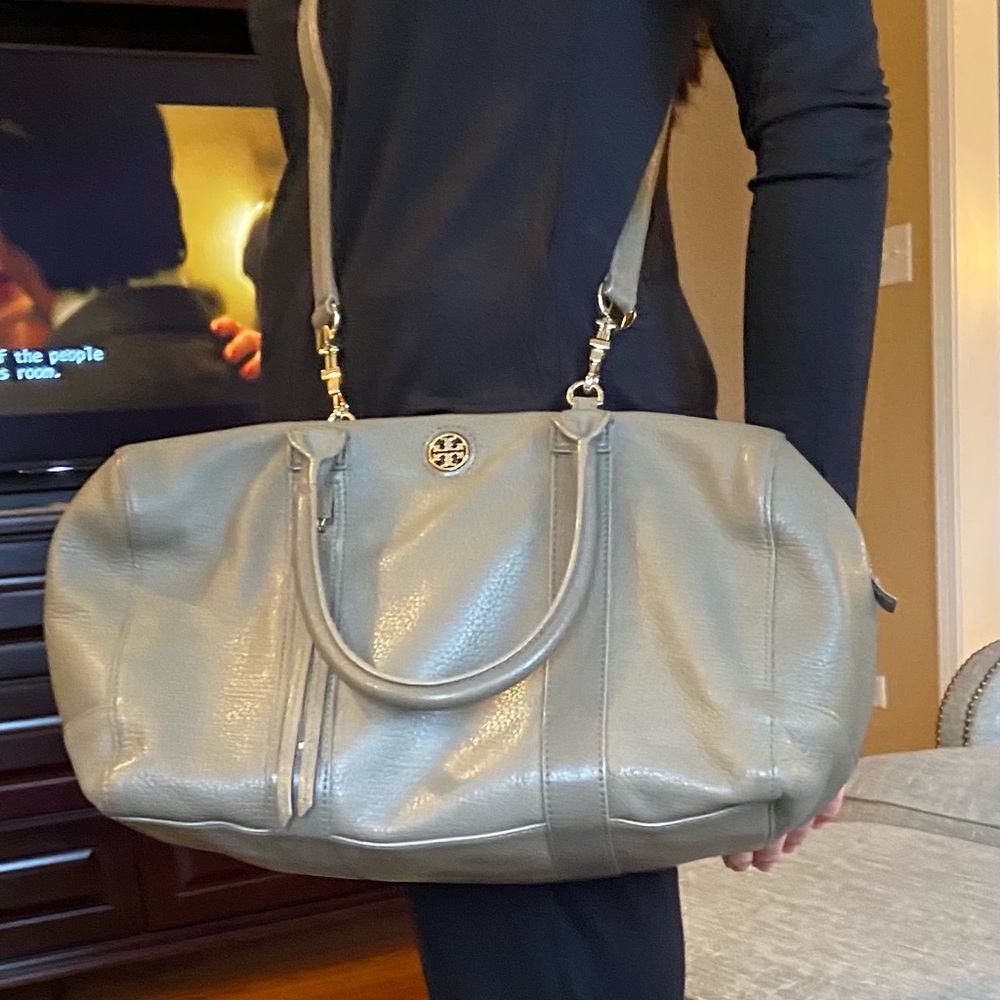 Tory Burch satchel with detachable long strap - Picture 9 of 9